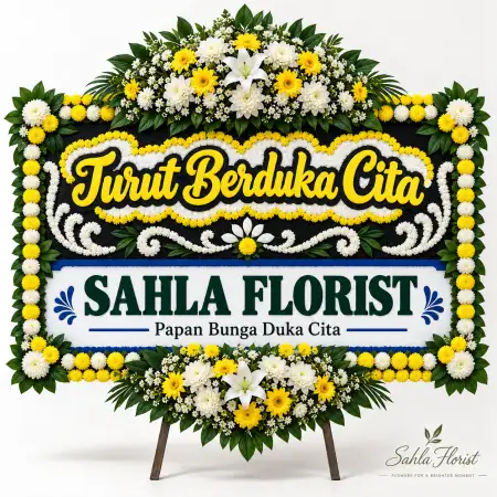 Papan Bunga Duka Legian